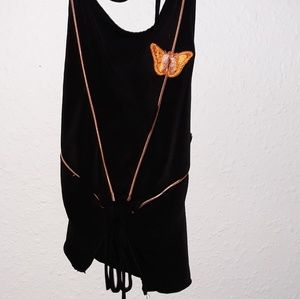 Butterfly halter top
